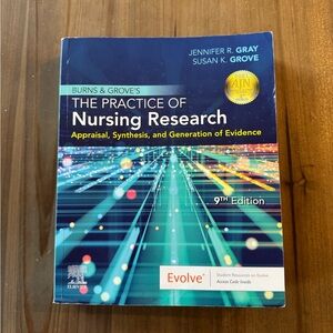 Burns & Grove's The Practice of Nursing Research, Paperback, 9th Edition